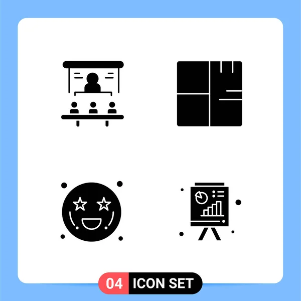 Set of 25 Universal Business Icons Vector — Stock Vector