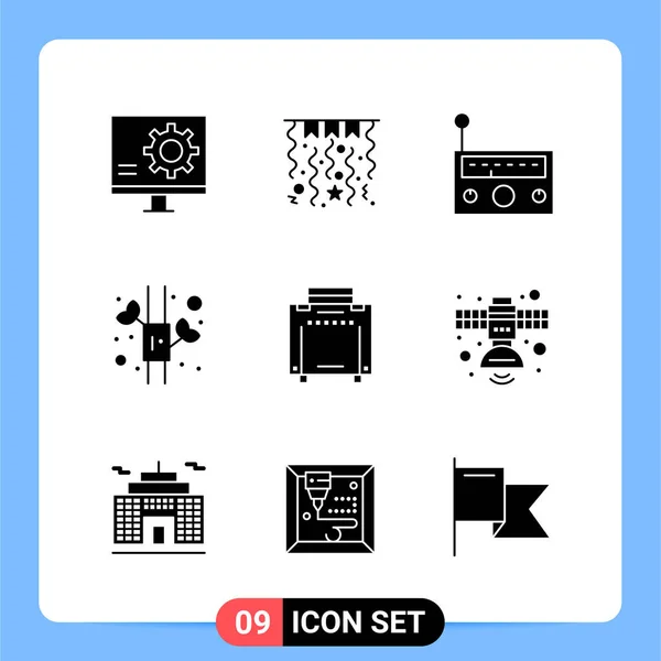 Set de 25 iconos de negocio universales Vector — Vector de stock