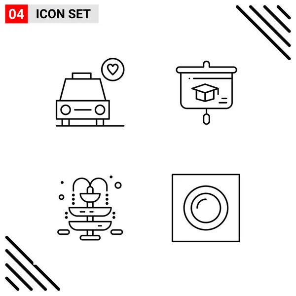 Set de 25 iconos de negocio universales Vector — Archivo Imágenes Vectoriales