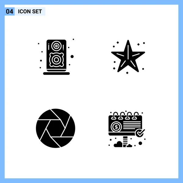 Set de 25 iconos de negocio universales Vector — Vector de stock