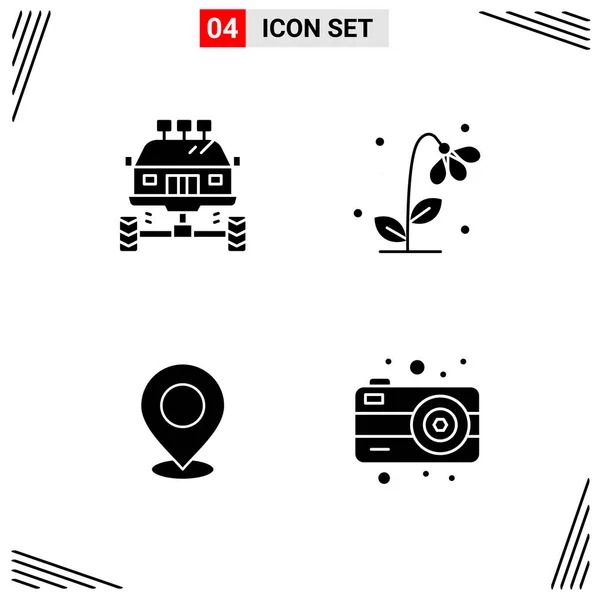 Conjunto Iconos Creativos Universales Simplemente Vector Ilustraciones Para Aplicaciones Web — Vector de stock