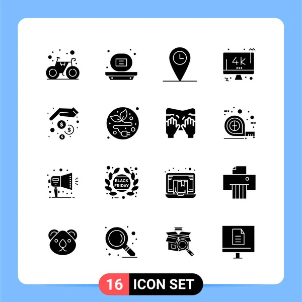 Conjunto Iconos Creativos Universales Simplemente Vector Ilustraciones Para Aplicaciones Web — Archivo Imágenes Vectoriales