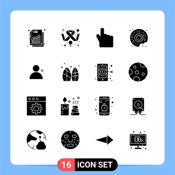 Conjunto Iconos Creativos Universales Simplemente Vector Ilustraciones Para Aplicaciones Web — Vector de stock