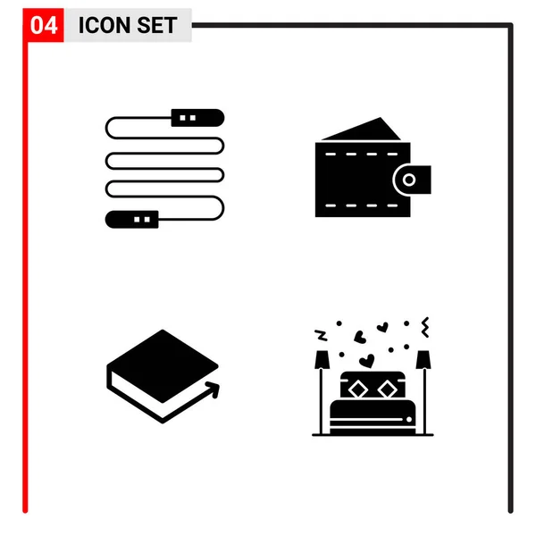 Set Universal Creative Icons Simply Vector Illustrations Web Mobile Apps — Stock Vector