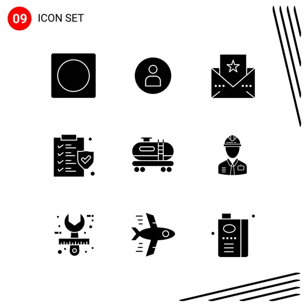 Conjunto Iconos Creativos Universales Simplemente Vector Ilustraciones Para Aplicaciones Web — Vector de stock