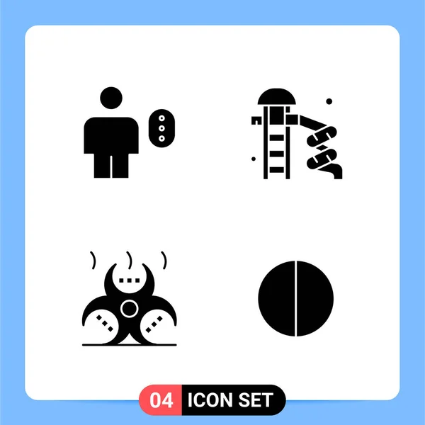 Conjunto Iconos Creativos Universales Simplemente Vector Ilustraciones Para Aplicaciones Web — Archivo Imágenes Vectoriales