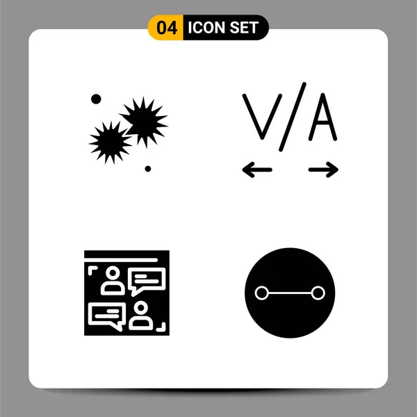 Set Universal Creative Icons Simply Vector Illustrations Web Mobile Apps — Stock Vector