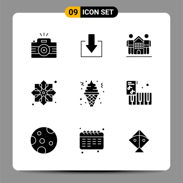 Conjunto Iconos Creativos Universales Simplemente Vector Ilustraciones Para Aplicaciones Web — Archivo Imágenes Vectoriales