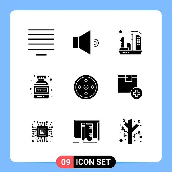 Set de 25 iconos de negocio universales Vector — Vector de stock