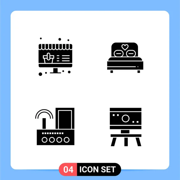 Set Universal Creative Icons Simply Vector Illustrations Web Mobile Apps — Stock Vector