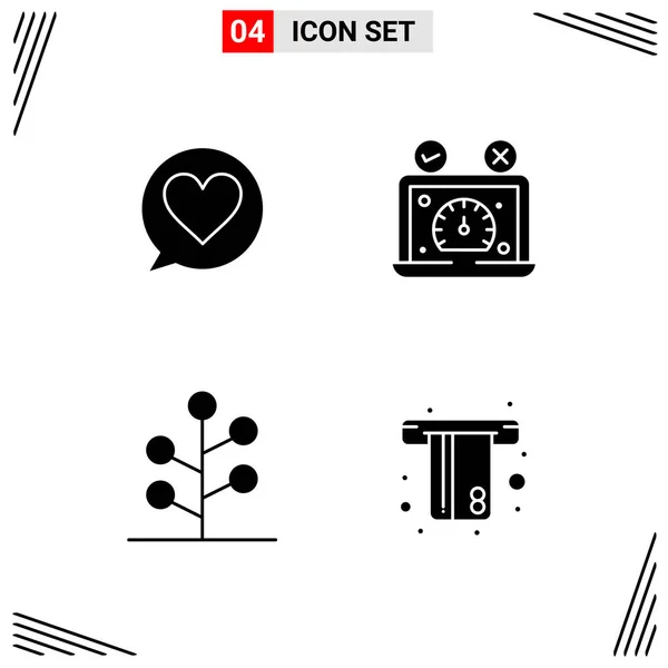 Conjunto Iconos Creativos Universales Simplemente Vector Ilustraciones Para Aplicaciones Web — Vector de stock