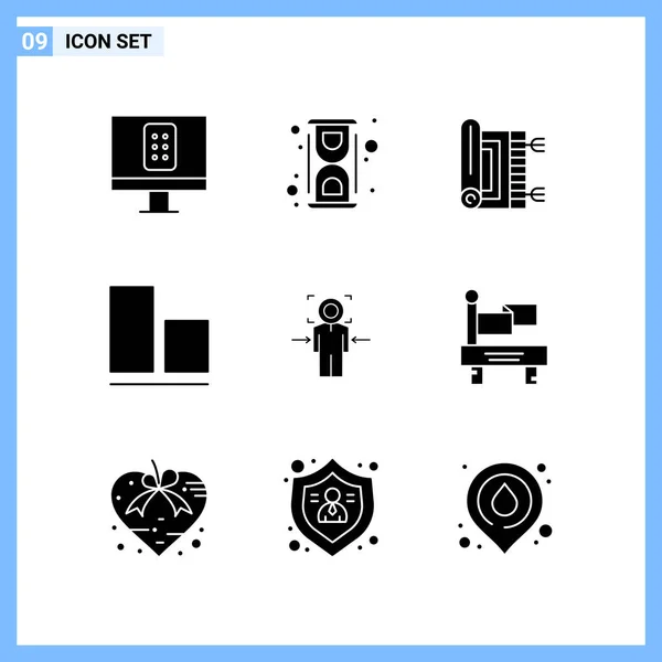 Set Universal Creative Icons Simply Vector Illustrations Web Mobile Apps — Stock Vector