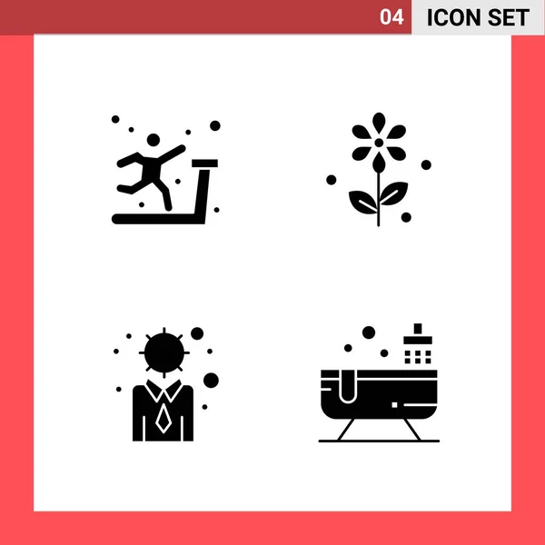 Conjunto Iconos Creativos Universales Simplemente Vector Ilustraciones Para Aplicaciones Web — Archivo Imágenes Vectoriales