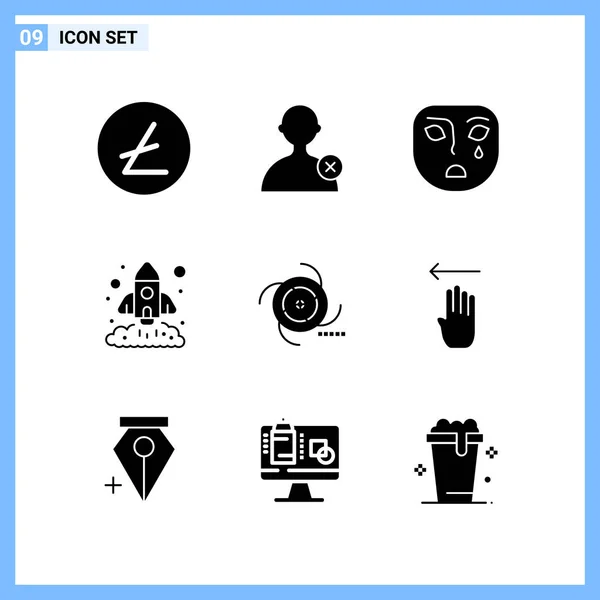 Set Universal Creative Icons Simply Vector Illustrations Web Mobile Apps — Stock Vector