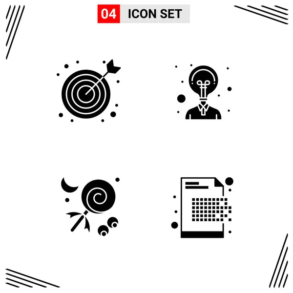 Set Universal Creative Icons Simply Vector Illustrations Web Mobile Apps — Stock Vector