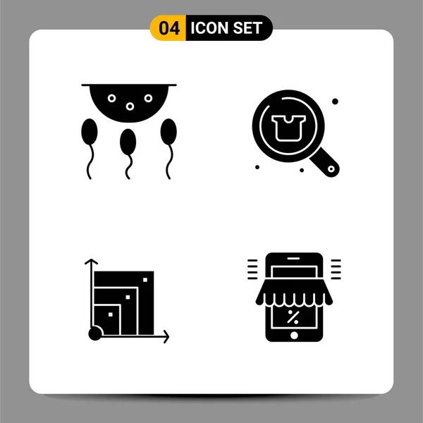 Conjunto Iconos Creativos Universales Simplemente Vector Ilustraciones Para Aplicaciones Web — Vector de stock