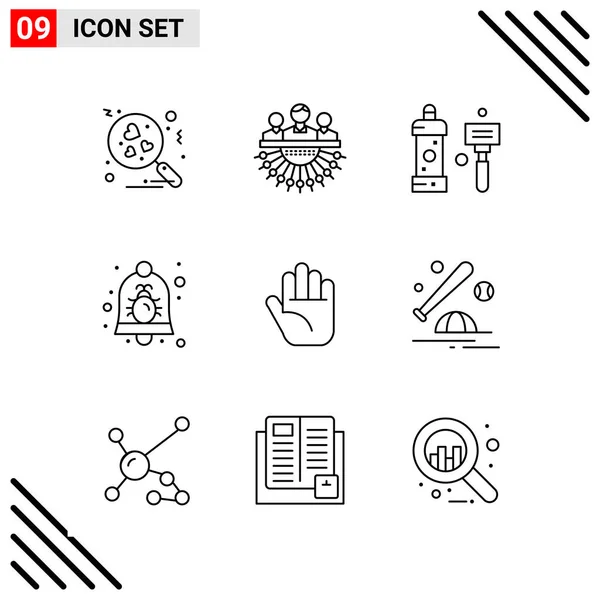 Set de 25 iconos de negocio universales Vector — Vector de stock