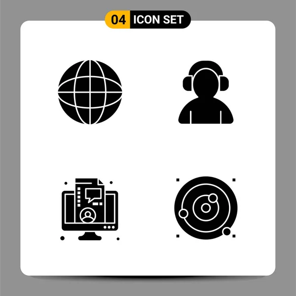 Set Universal Creative Icons Simply Vector Illustrations Web Mobile Apps — Stock Vector