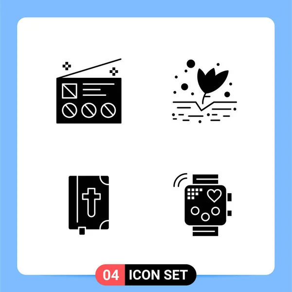 Conjunto Iconos Creativos Universales Simplemente Vector Ilustraciones Para Aplicaciones Web — Archivo Imágenes Vectoriales