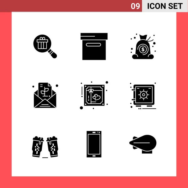 Conjunto Iconos Creativos Universales Simplemente Vector Ilustraciones Para Aplicaciones Web — Vector de stock