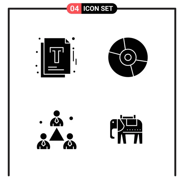 Set Universal Creative Icons Simply Vector Illustrations Web Mobile Apps — Stock Vector