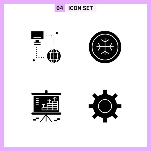 Set Universal Creative Icons Simply Vector Illustrations Web Mobile Apps — Stock Vector