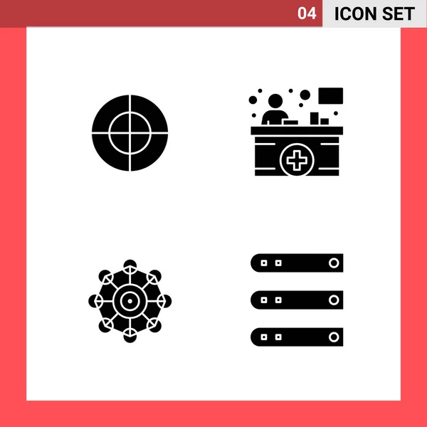 Set of 25 Universal Business Icons Vector — Stock Vector