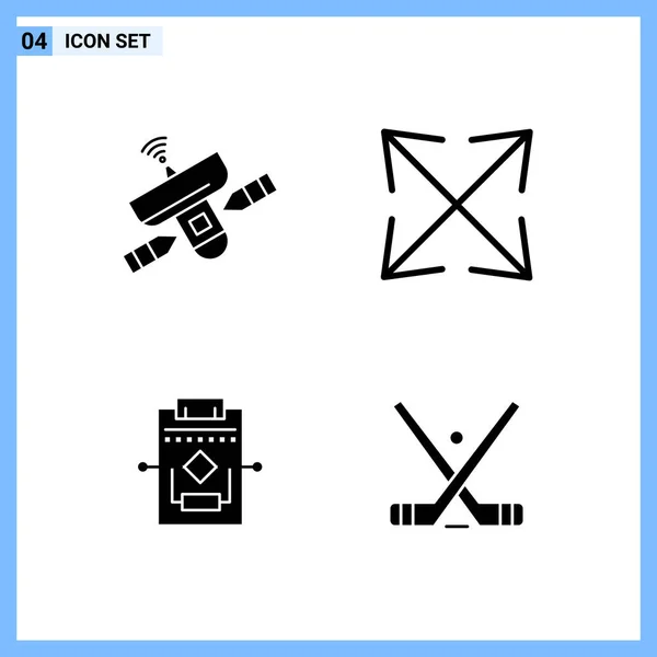 Conjunto Iconos Creativos Universales Simplemente Vector Ilustraciones Para Aplicaciones Web — Vector de stock