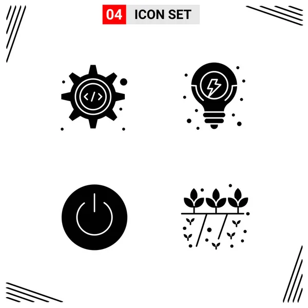 Set Universal Creative Icons Simply Vector Illustrations Web Mobile Apps — Stock Vector