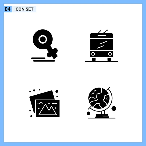 Conjunto Iconos Creativos Universales Simplemente Vector Ilustraciones Para Aplicaciones Web — Vector de stock