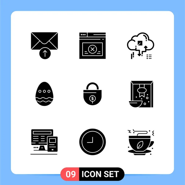 Conjunto Iconos Creativos Universales Simplemente Vector Ilustraciones Para Aplicaciones Web — Archivo Imágenes Vectoriales