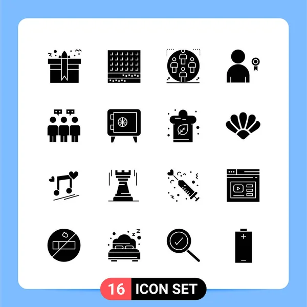 Conjunto Iconos Creativos Universales Simplemente Vector Ilustraciones Para Aplicaciones Web — Vector de stock