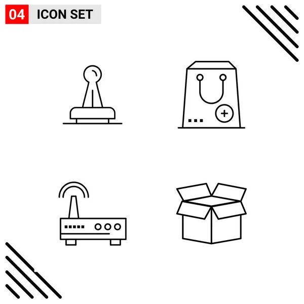 Set of 16 Universal Icons Business Vector — 스톡 벡터