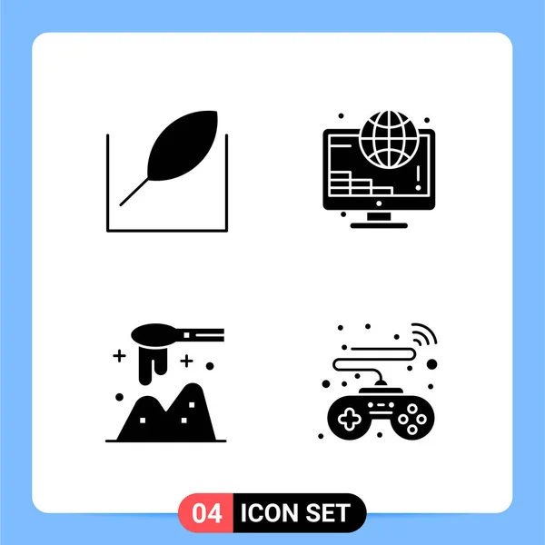 Set Universal Creative Icons Simply Vector Illustrations Web Mobile Apps — Stock Vector