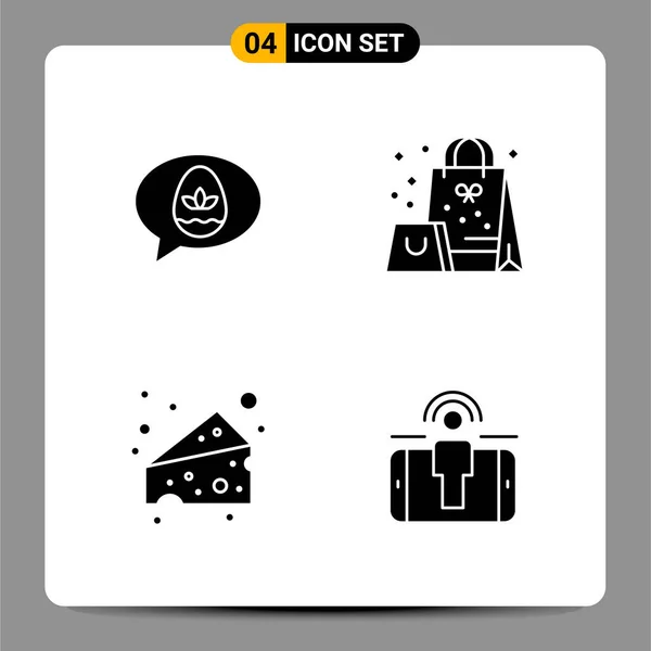 Conjunto Iconos Creativos Universales Simplemente Vector Ilustraciones Para Aplicaciones Web — Vector de stock