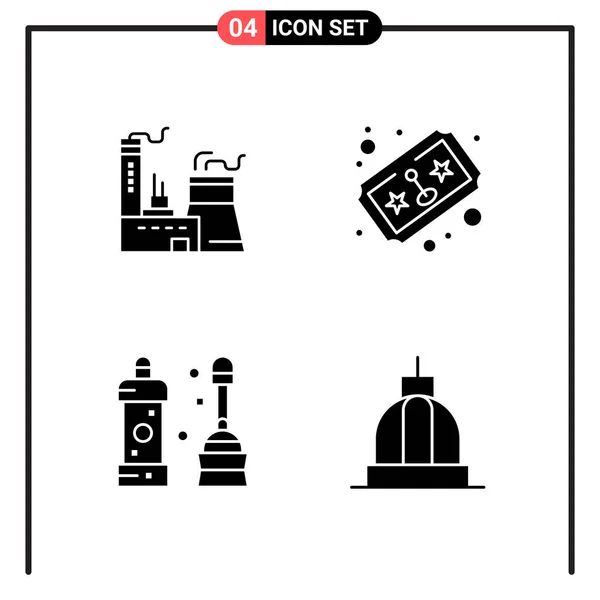 Conjunto Iconos Creativos Universales Simplemente Vector Ilustraciones Para Aplicaciones Web — Archivo Imágenes Vectoriales