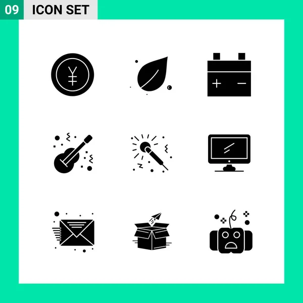 Conjunto Iconos Creativos Universales Simplemente Vector Ilustraciones Para Aplicaciones Web — Vector de stock