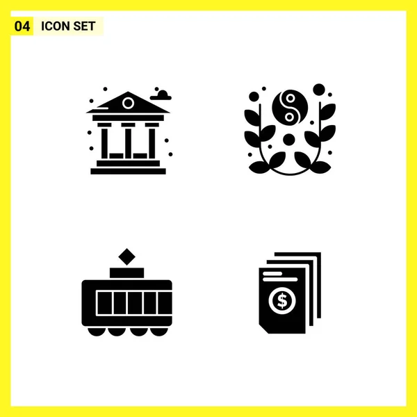 Conjunto de 16 iconos universales Vector de negocios — Vector de stock