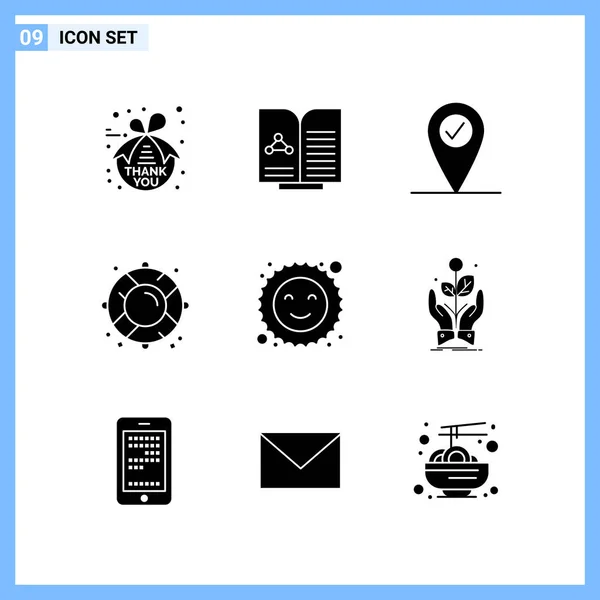 Conjunto Iconos Creativos Universales Simplemente Vector Ilustraciones Para Aplicaciones Web — Vector de stock