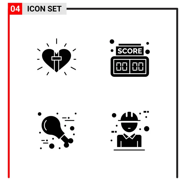 Set Universal Creative Icons Simply Vector Illustrations Web Mobile Apps — Stock Vector