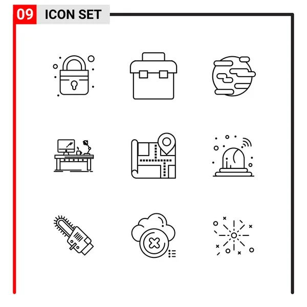 Σύνολο 25 Universal Business Icons Vector — Διανυσματικό Αρχείο