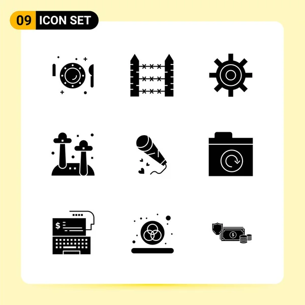 Set of 25 Universal Business Icons Vector — Stock Vector