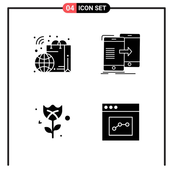 Set Dari Ikon Kreatif Universal Cukup Ilustrasi Vektor Untuk Aplikasi - Stok Vektor