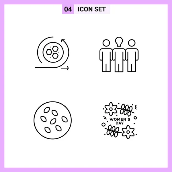 Set de 25 iconos de negocio universales Vector — Vector de stock