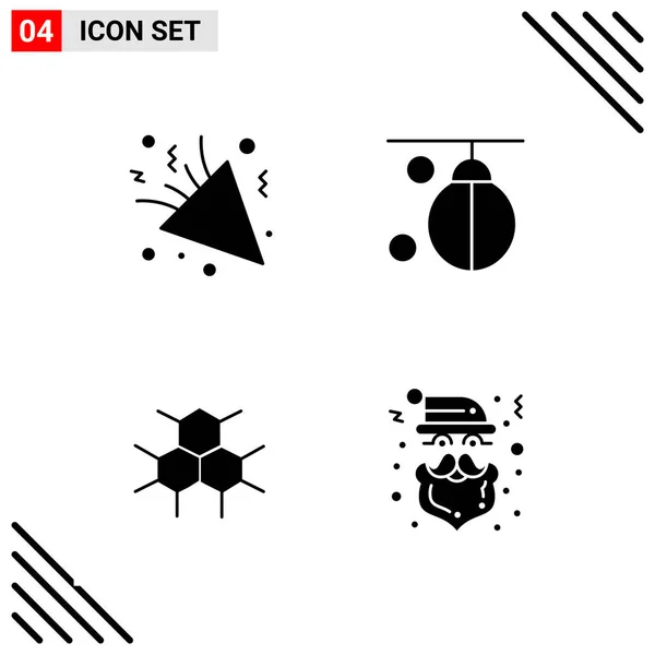 Conjunto Iconos Creativos Universales Simplemente Vector Ilustraciones Para Aplicaciones Web — Archivo Imágenes Vectoriales