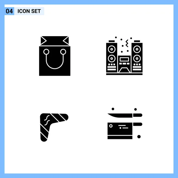 Conjunto Iconos Creativos Universales Simplemente Vector Ilustraciones Para Aplicaciones Web — Vector de stock