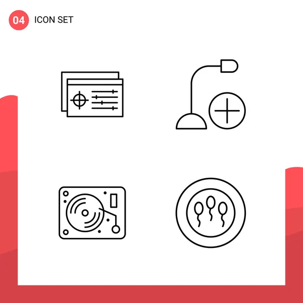 Set van 25 Universele Business Iconen Vector — Stockvector