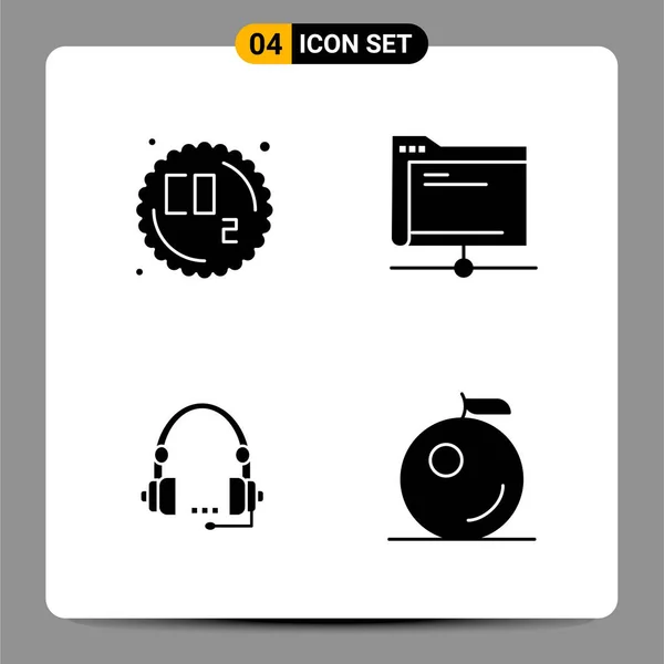 Conjunto Iconos Creativos Universales Simplemente Vector Ilustraciones Para Aplicaciones Web — Archivo Imágenes Vectoriales