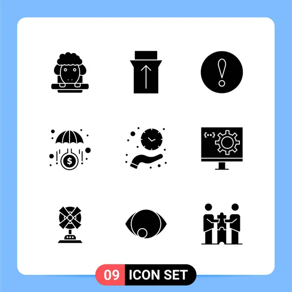 Conjunto Iconos Creativos Universales Simplemente Vector Ilustraciones Para Aplicaciones Web — Vector de stock