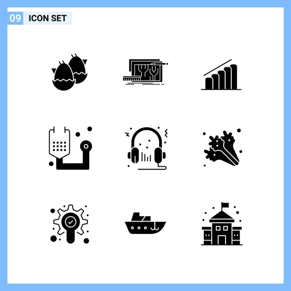 Set of 25 Universal Business Icons Vector — Stockový vektor